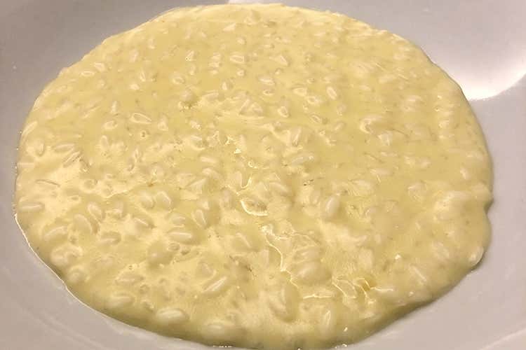 Risotto al caciocavallo podolico con crema di limone di Amalfi e 7 pepi (Euro-Toques, soci a quota 300 In squadra anche Pepe e Bartolini)