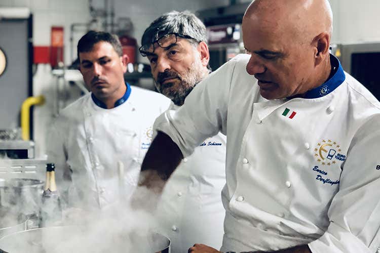 Enrico Derflingher (Euro-Toques al Just Cavalli Riso Campo dell’Oste protagonista)