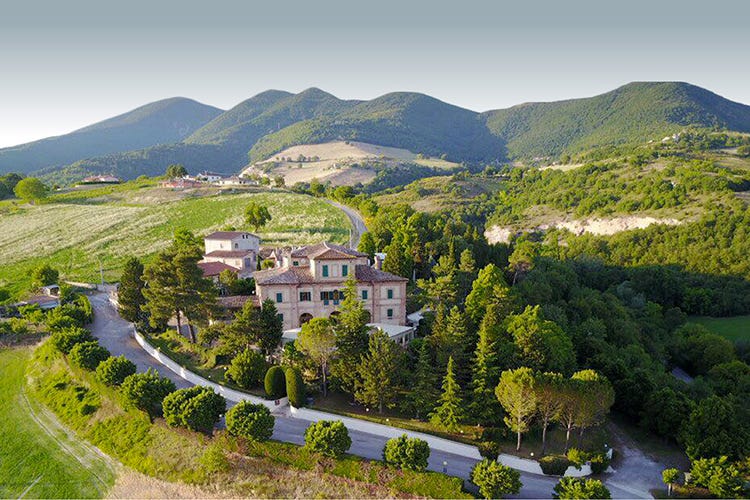 Vista sulla Villa del Marchese del Grillo - Serata in memoria di Alberto Sordi al Relais Marchese del Grillo