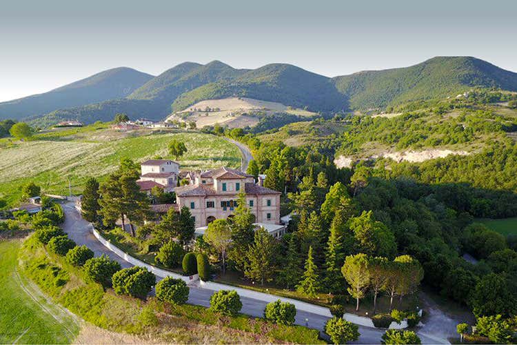 Vista sulla Villa del Marchese del Grillo - Serata in memoria di Alberto Sordi al Relais Marchese del Grillo