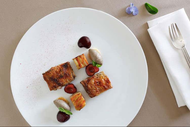 (Terrazza Gallia a Milano Nuovo menu d'agosto dei fratelli Lebano)