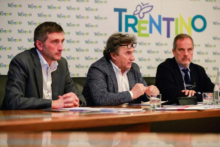 Michele Dallapiccola, Roberto Pellegrini e Giovanni Laezza (Expo Riva Hotel, 42&ordf; edizione 521 aziende e 100 momenti di formazione)