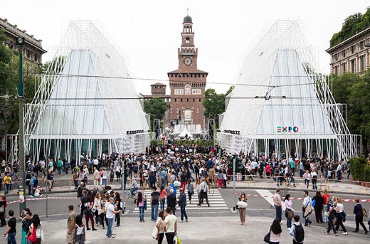 L’Expo apre le sue porte al mondo Previsti 9 milioni di visitatori italiani