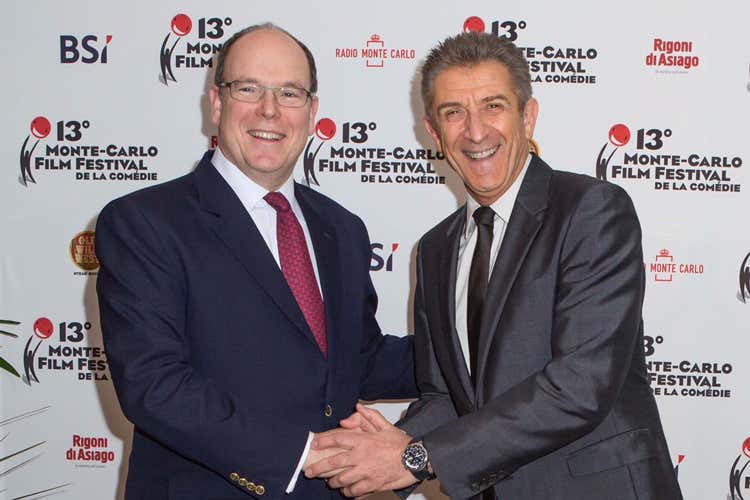 Alberto di Monaco, Ezio Greggio - Ezio Greggio tra cinema e cibo  &laquo;La buona cucina avvicina al Paradiso&raquo;