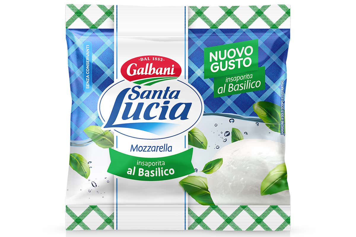 Il basilico direttamente nella mozzarella: la mossa di Galbani che cambia la caprese