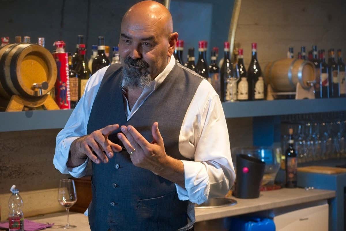 Franco Cavallero, titolare di Cantine Sant'Agata