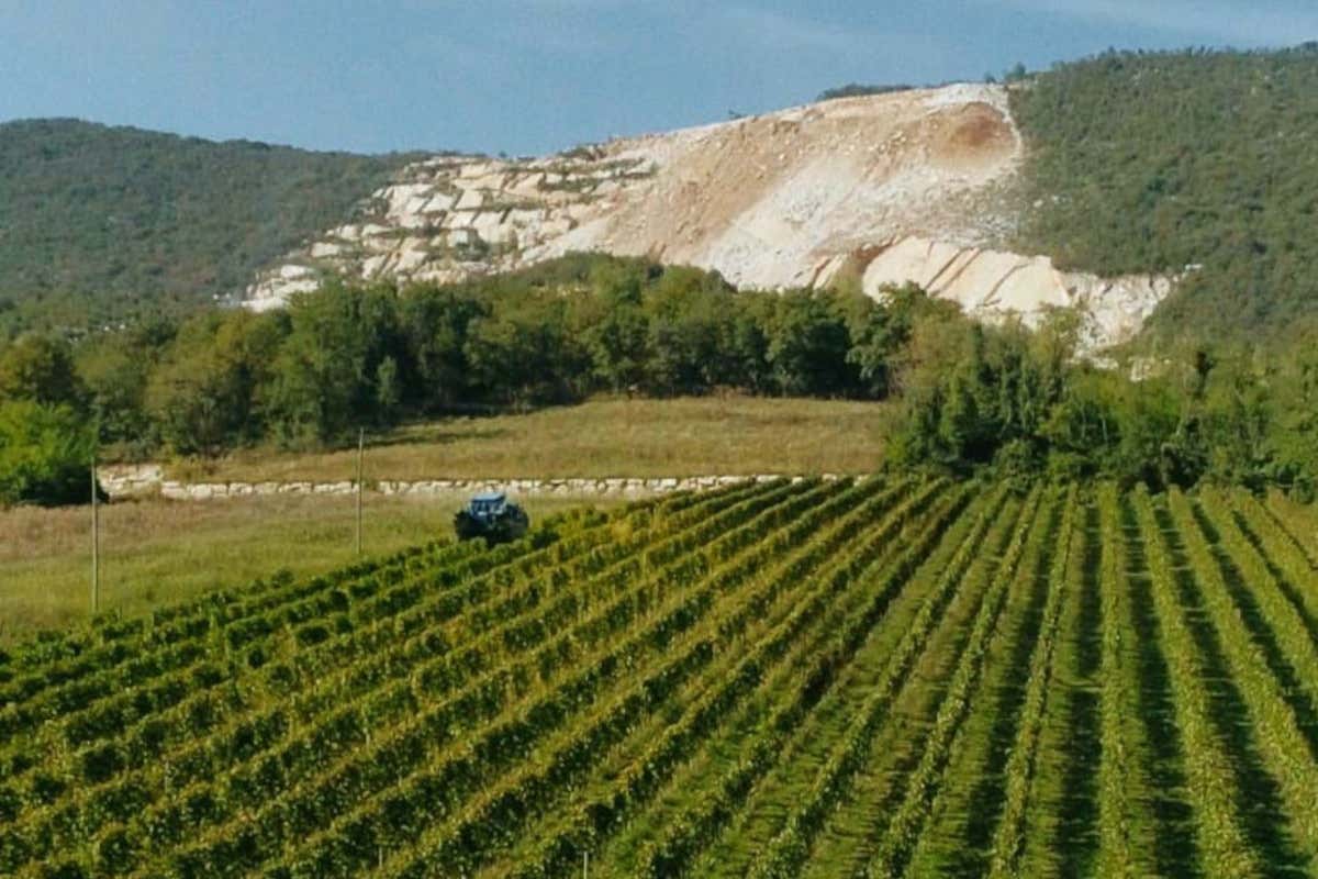 Botticino è famosa per il suo marmo: il territorio del Botticino è caratterizzato da una forte presenza di suoli calcarei
