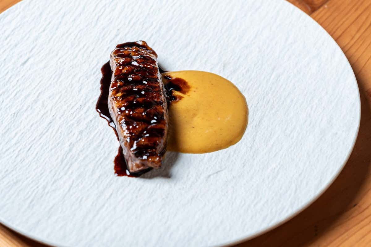 Osteria Al Turbine: Petto d’anatra scottato alla brace e glassato