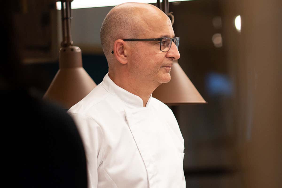 Lo chef Andrea Lombardini