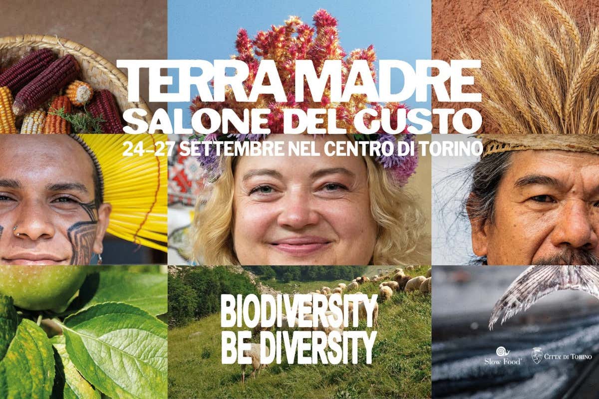 Terra Madre - Salone del Gusto torna a Torino dal 24 al 27 settembre Terra Madre Torino celebra i 40 anni di Slow Food con la biodiversità al centro Terra Madre - Salone del Gusto torna a Torino dal 24 al 27 settembre Terra Madre Torino celebra i 40 anni di Slow Food con la biodiversità al centro
