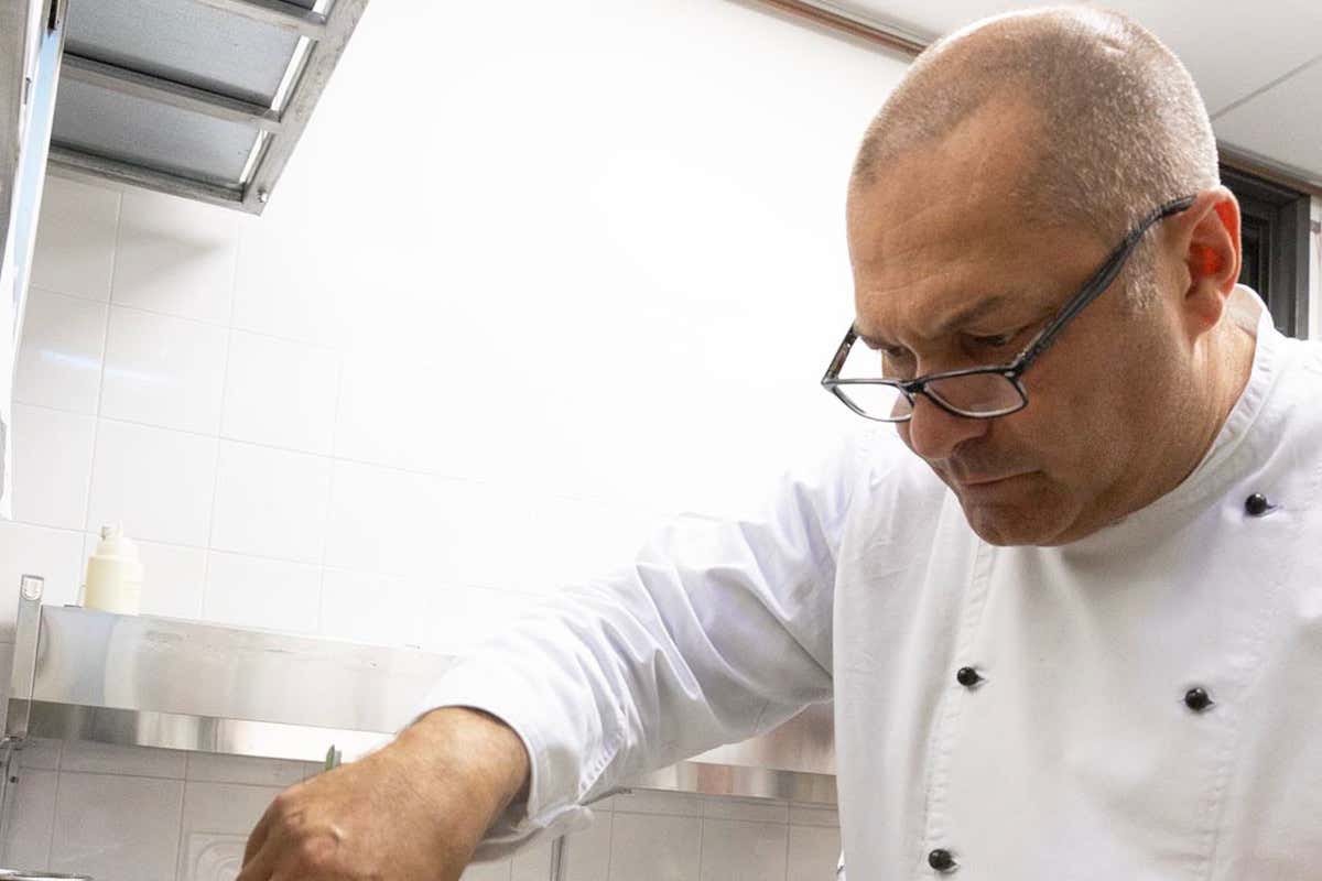 Lo chef Luigi Bissacco