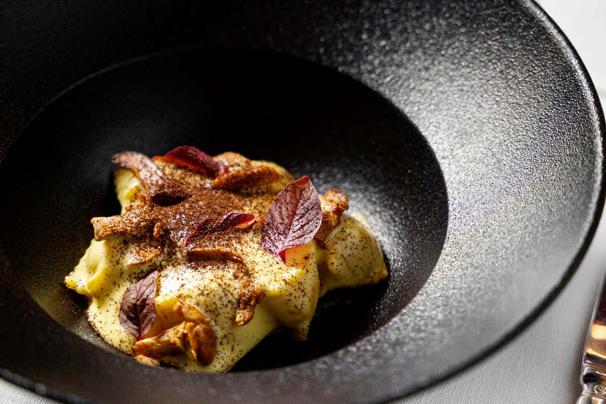 Un piatto del ristorante Tivoli