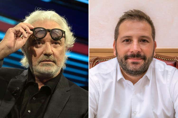 Flavio Briatore e Roberto Ragnedda - Briatore chiude il Billionaire e apre una pizzeria a Montecarlo