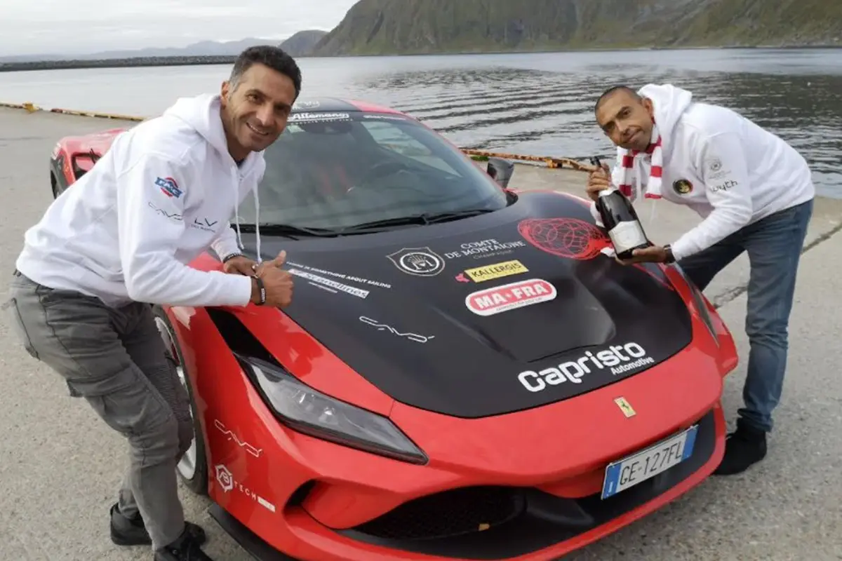 Fabio Barone e Alessandro Tedino Una Ferrari vince su Google: pilota Fabio Barone nel Guinness dei Primati