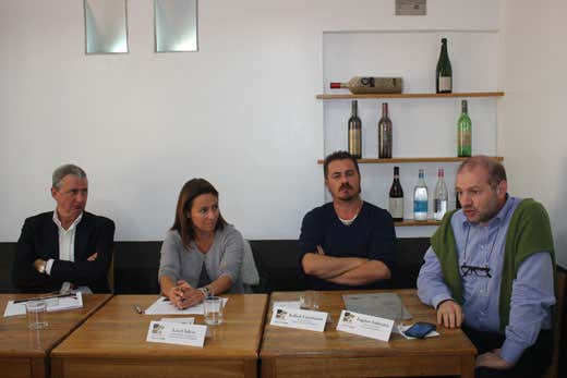 da sinistra: Fabrizio Russo, Lisa Chilese, Raffaele Cristofanon, Eugenio Andreatta da sinistra: Fabrizio Russo, Lisa Chilese, Raffaele Cristofanon, Eugenio Andreatta