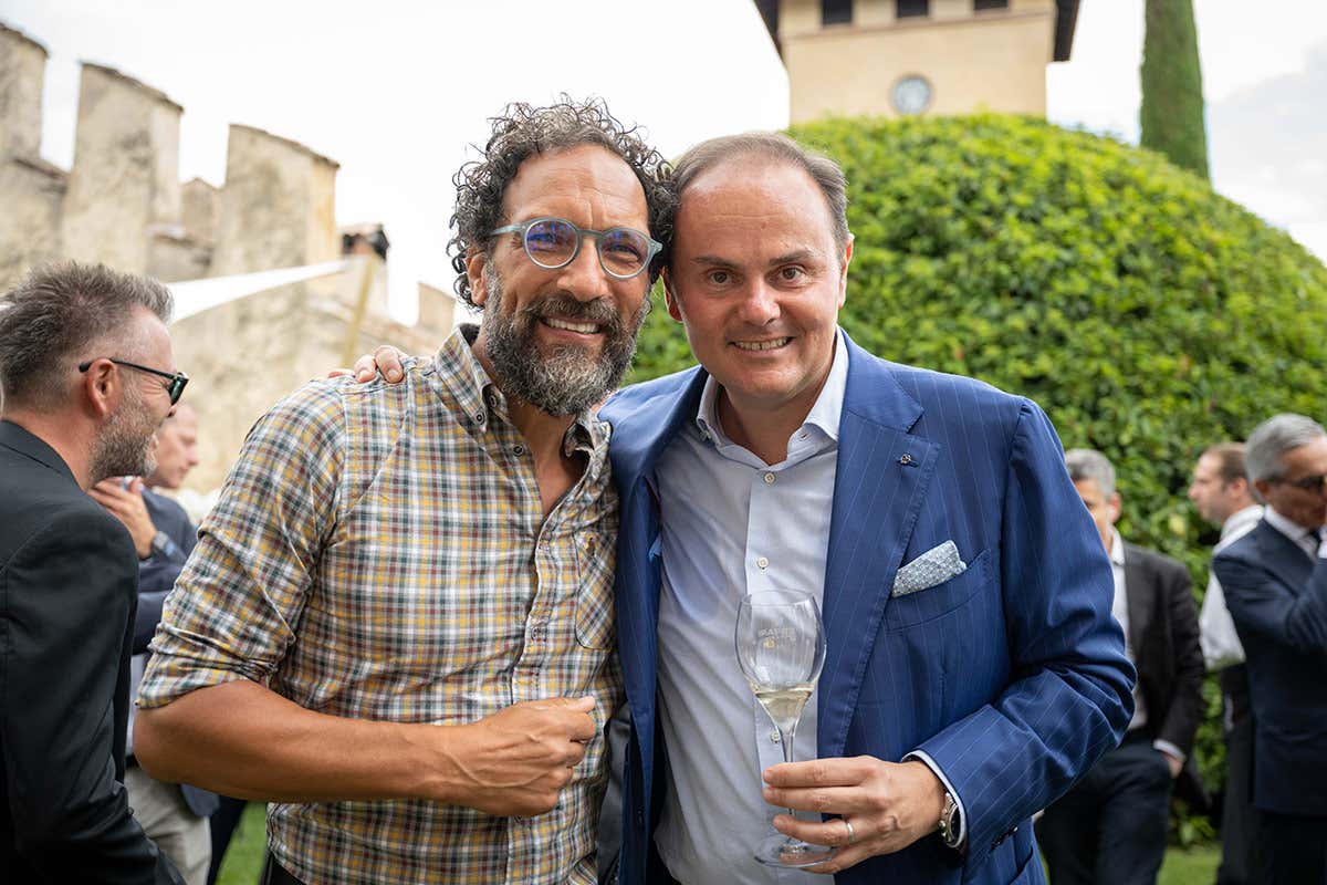 Federico Quaranta e Matteo Lunelli I 120 anni di Ferrari Spumanti, bollicine che hanno fatto la storia