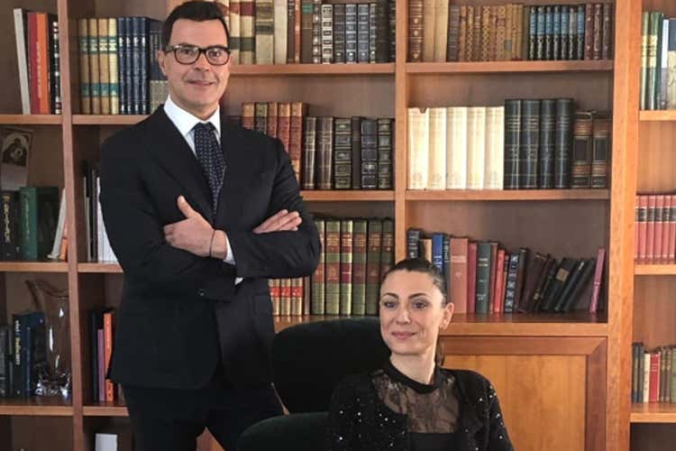 Rossella Macchia e Felice Merg&egrave; Rossella Macchia tra vino e cibo Una passione maturata negli anni