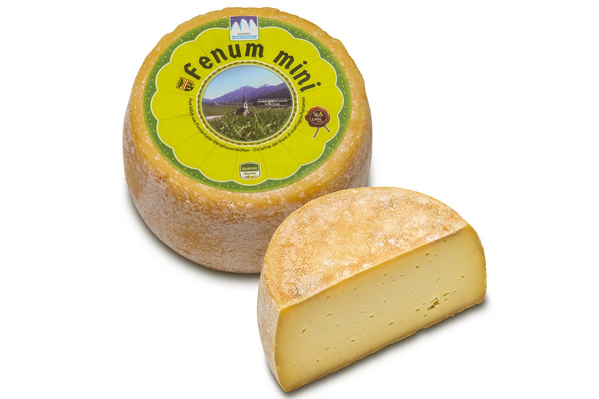 Il diametro di Fenum Mini è di 10 centimetri Variazioni a tema formaggio