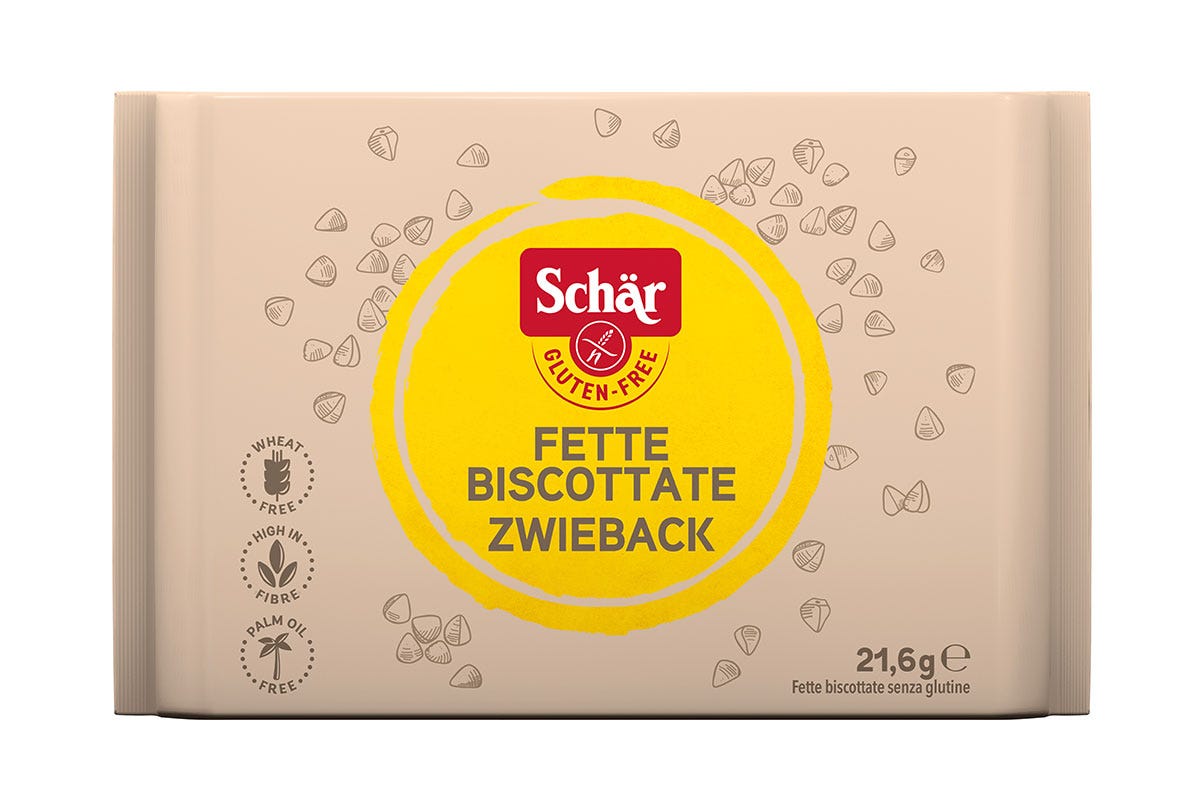 Fette Biscottate Schär Fette Biscottate Schär, ora anche nel pratico single pack