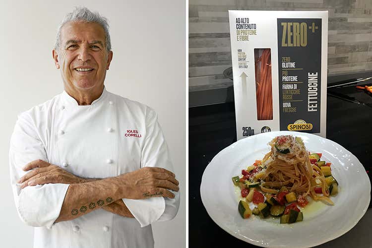 Igles Corelli e le Fettuccine Zero+ - Le fettuccine iperproteiche Quelle consigliate da Igles Corelli Igles Corelli e le Fettuccine Zero+ - Le fettuccine iperproteiche Quelle consigliate da Igles Corelli