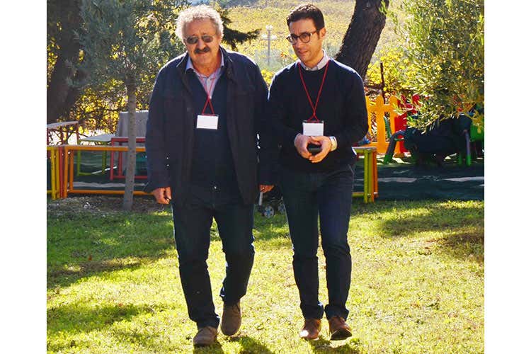 Guseppe Oro e Accursio Alagna (Feudotto Biologico e Feudotto Novolio Igp Due oli di qualit&agrave; de La Goccia d&rsquo;Oro)