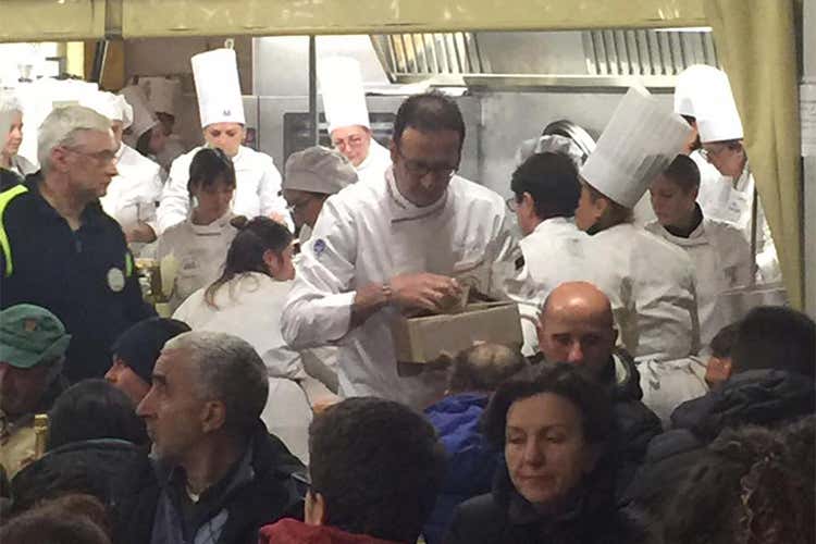 Rocco Pozzulo - Fic Amatrice cucina cena di Natale
