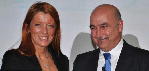 Michela Vittoria Brambilla e Marino Finozzi Michela Vittoria Brambilla e Marino Finozzi