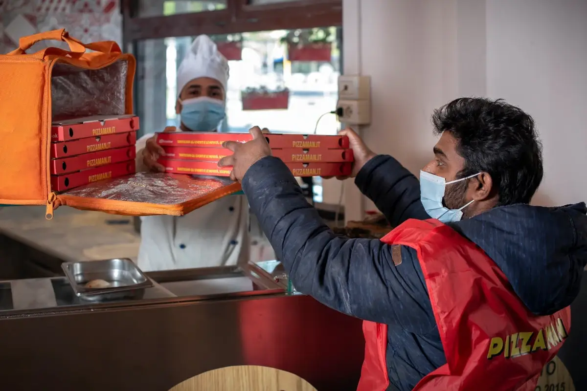 Pizza Man consegne fattorino Firenze 