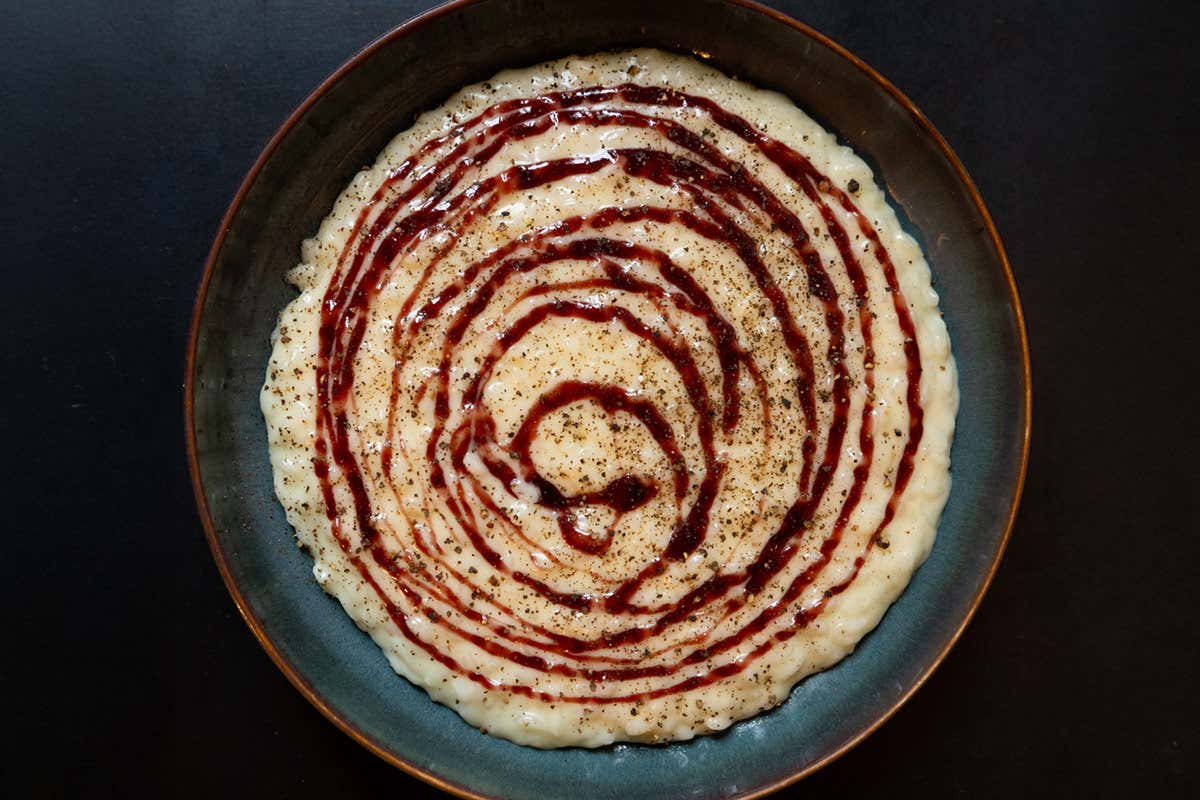 Come preparare il risotto alla Fontina DOP con vin brulé