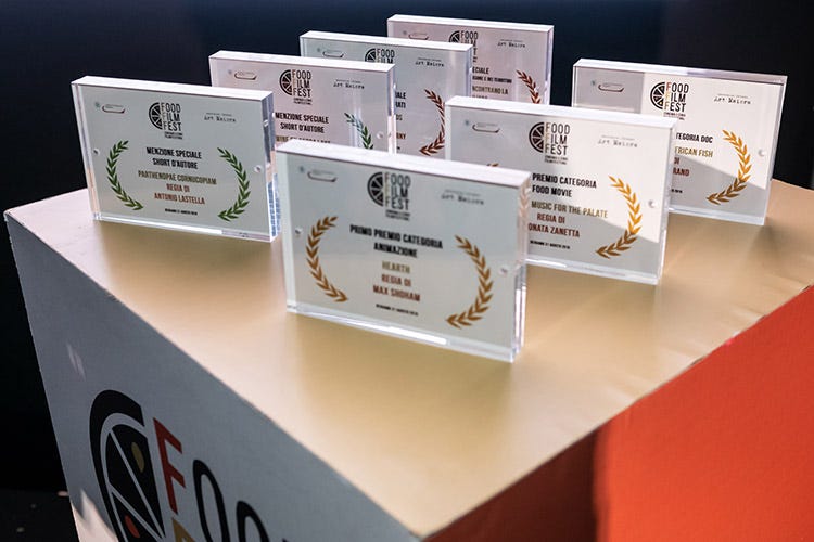 I premi assegnati dall'organizzazione (Food Film Fest Assegnati i premi 2019)