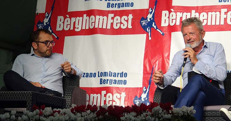 Fabio Rolfi e Alberto Lupini (Food e turismo, quali prospettive? Istituzioni a tu per tu con Italia a Tavola)