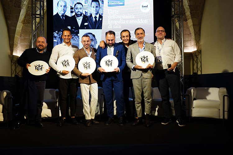 Alcuni dei protagonisti - I giovani al centro di FoodExp3&ordf; edizione di successo a Lecce