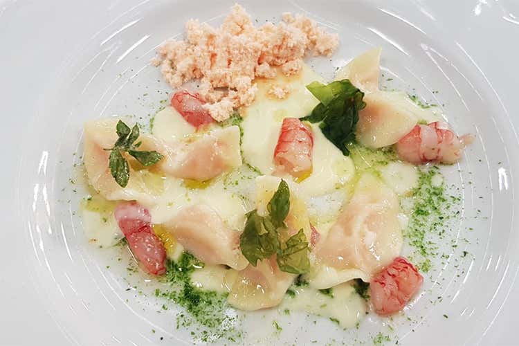 Il piatto vincitore (Formaggi d’aMARE Primo premio a Cucina Cereda)