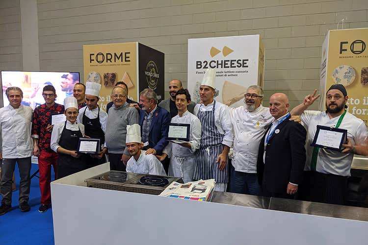 Premiazione finale del contest (Formaggi d’aMARE Primo premio a Cucina Cereda)