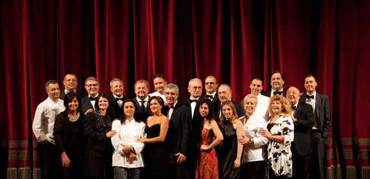 Foto di gruppo Via dei Sapori (foto Laura Tessaro)