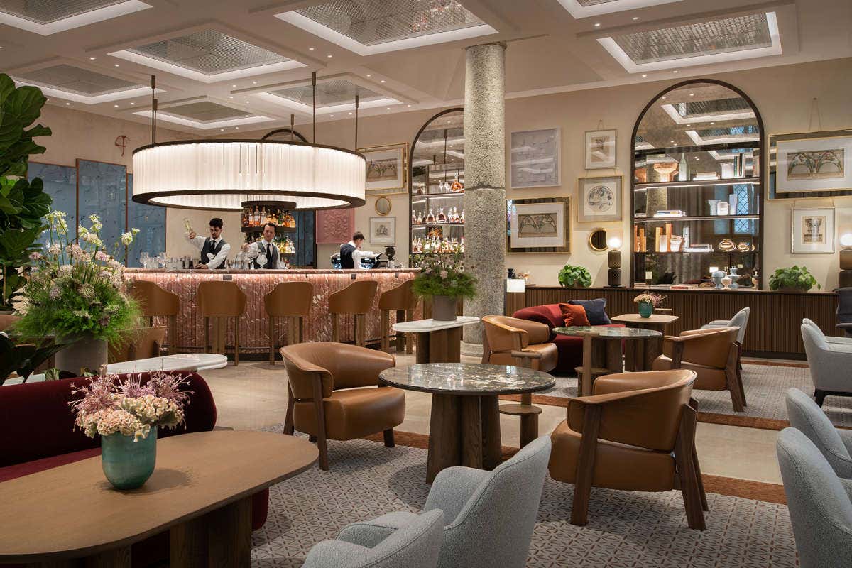 Lo Stilla Bar del Four Seasons Hotel Milano Four Season Milano Nikos Tachmazis nuovo bar manager di Stilla