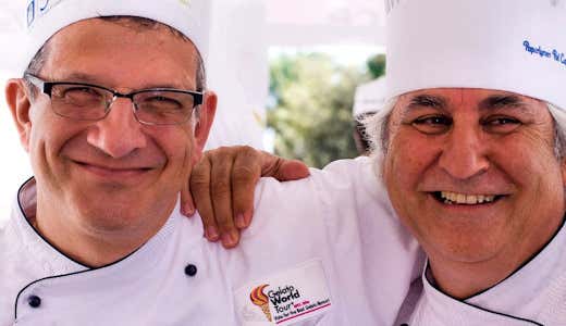 da sinistra: Francesco-Dioletta-e-Enzo-Crivella (foto: Gastronauta) da sinistra: Francesco-Dioletta-e-Enzo-Crivella (foto: Gastronauta)