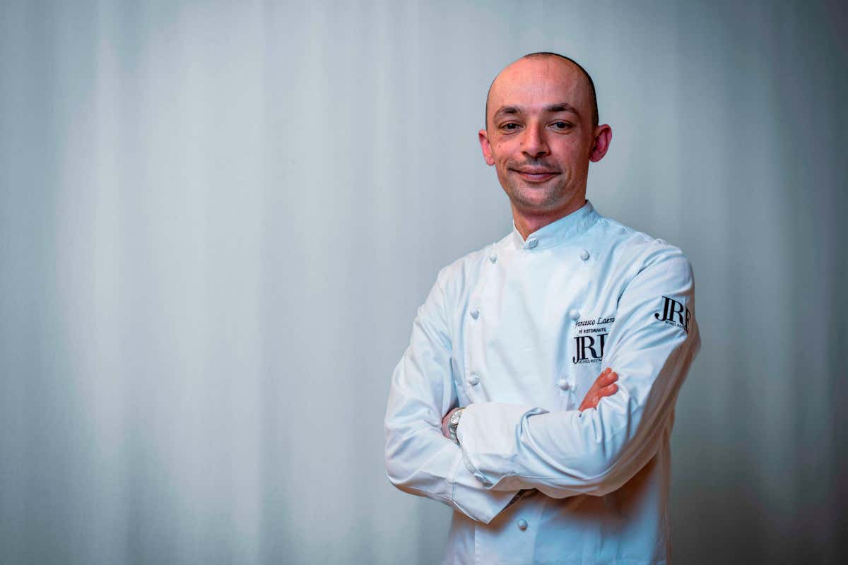 Francesco Laera, ristorante Fè - Noci. Foto Lorenzo Moreni Jre-Italia celebra i 30 anni con quattro nuovi cuochi