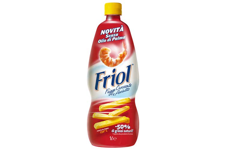 (Friol, Prodotto Food per Olio e Aceto Friggere al top senza olio di palma) (Friol, Prodotto Food per Olio e Aceto Friggere al top senza olio di palma)