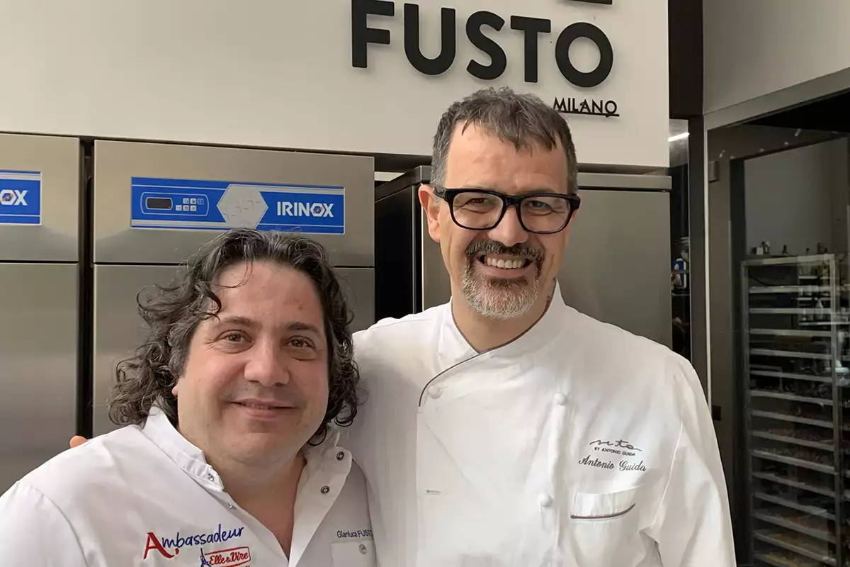 Gianluca Fusto e Antonio Guida Antonio Guida nella &ldquo;Maison de l&rsquo;Excellence&rdquo; di Elle