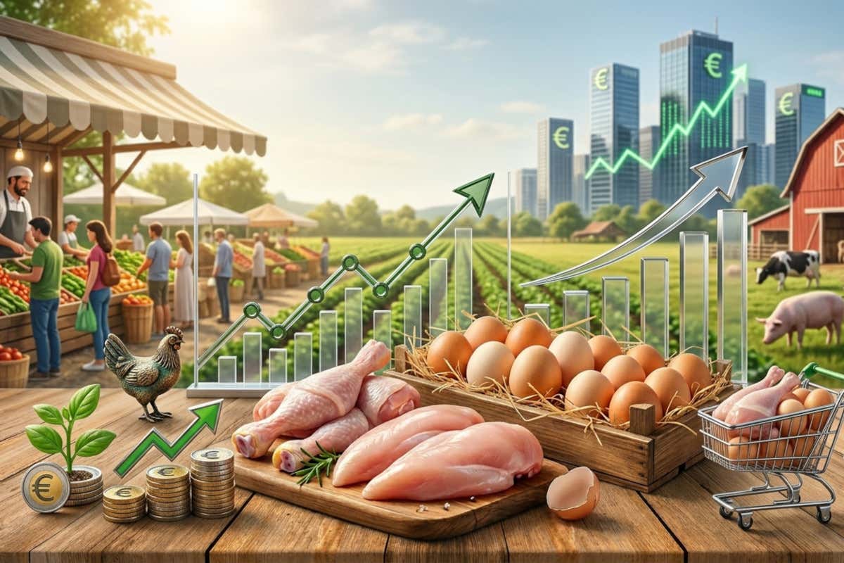 Carni bianche e uova, fatturato di 9,7 miliardi e consumi ai massimi storici Carni bianche e uova, fatturato di 9,7 miliardi e consumi ai massimi storici