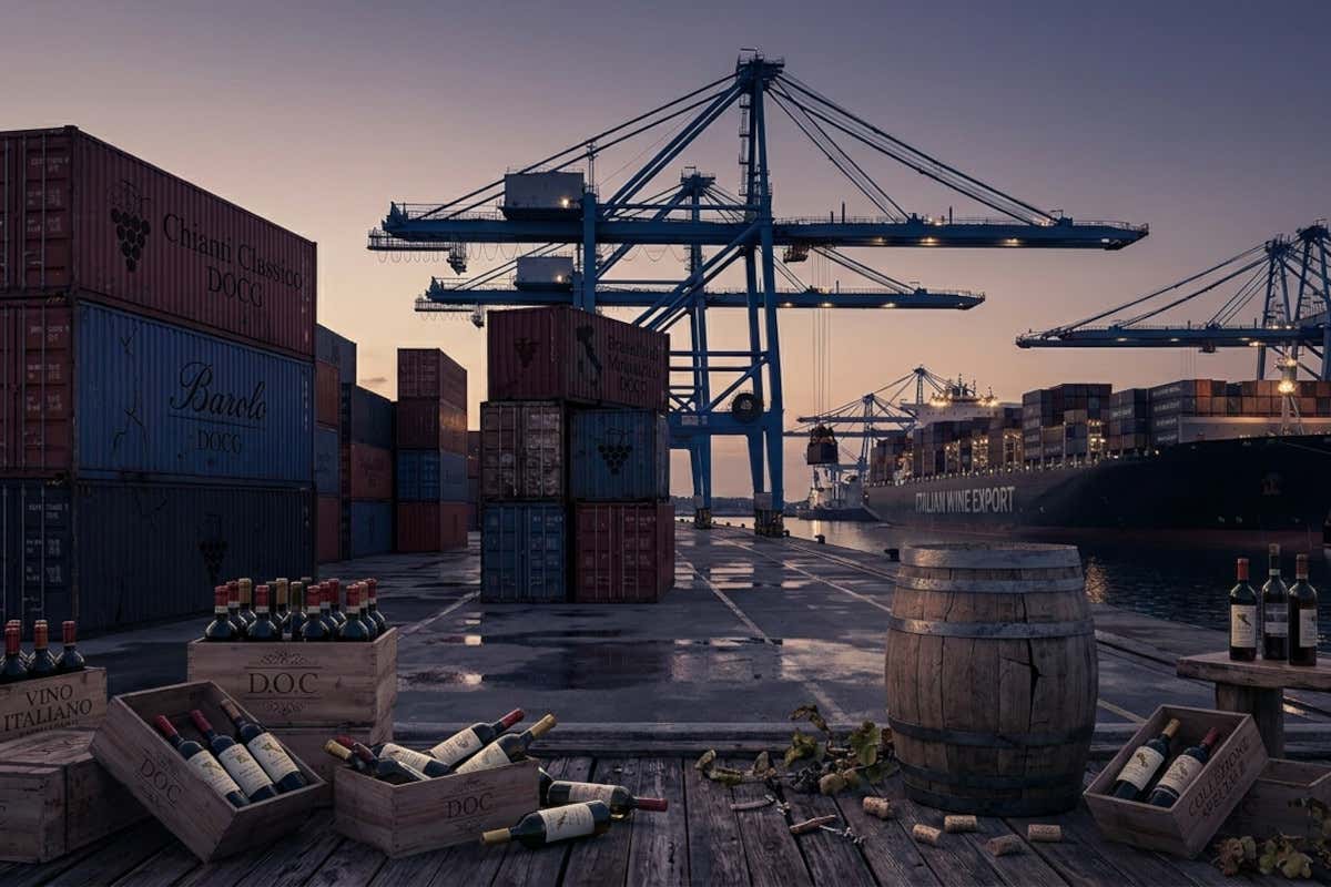 Vino italiano, export a -13,3% nel 2026: negli Usa persi oltre 340 milioni in un anno
