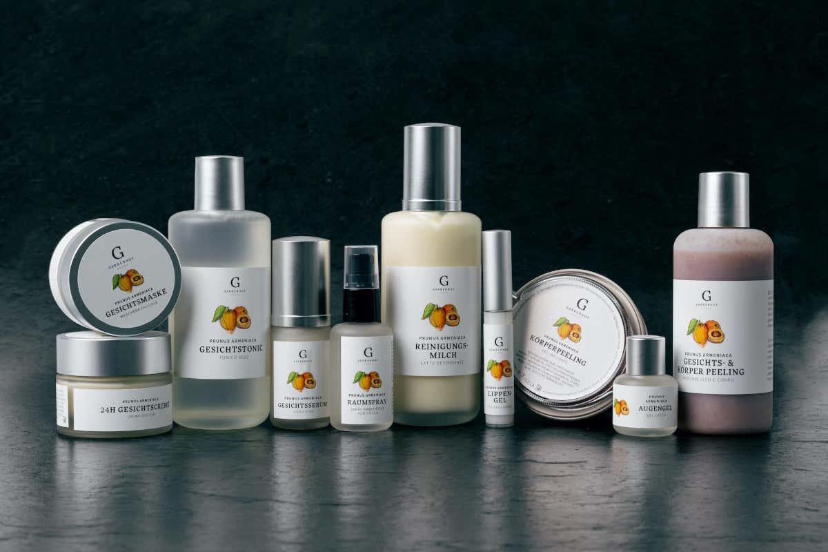 Hotel Garberhof, la speciale linea di prodotti di bellezza a base di albicocca Soggiorno di benessere dal sapore d’albicocca al Garberhof