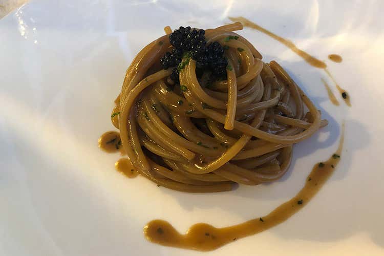 (Il Garda in tavola da Evo Bardolino Sana e stagionale, la cucina di Gottardello)