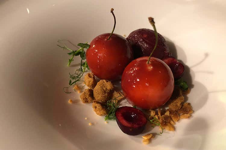 (Il Garda in tavola da Evo Bardolino Sana e stagionale, la cucina di Gottardello)