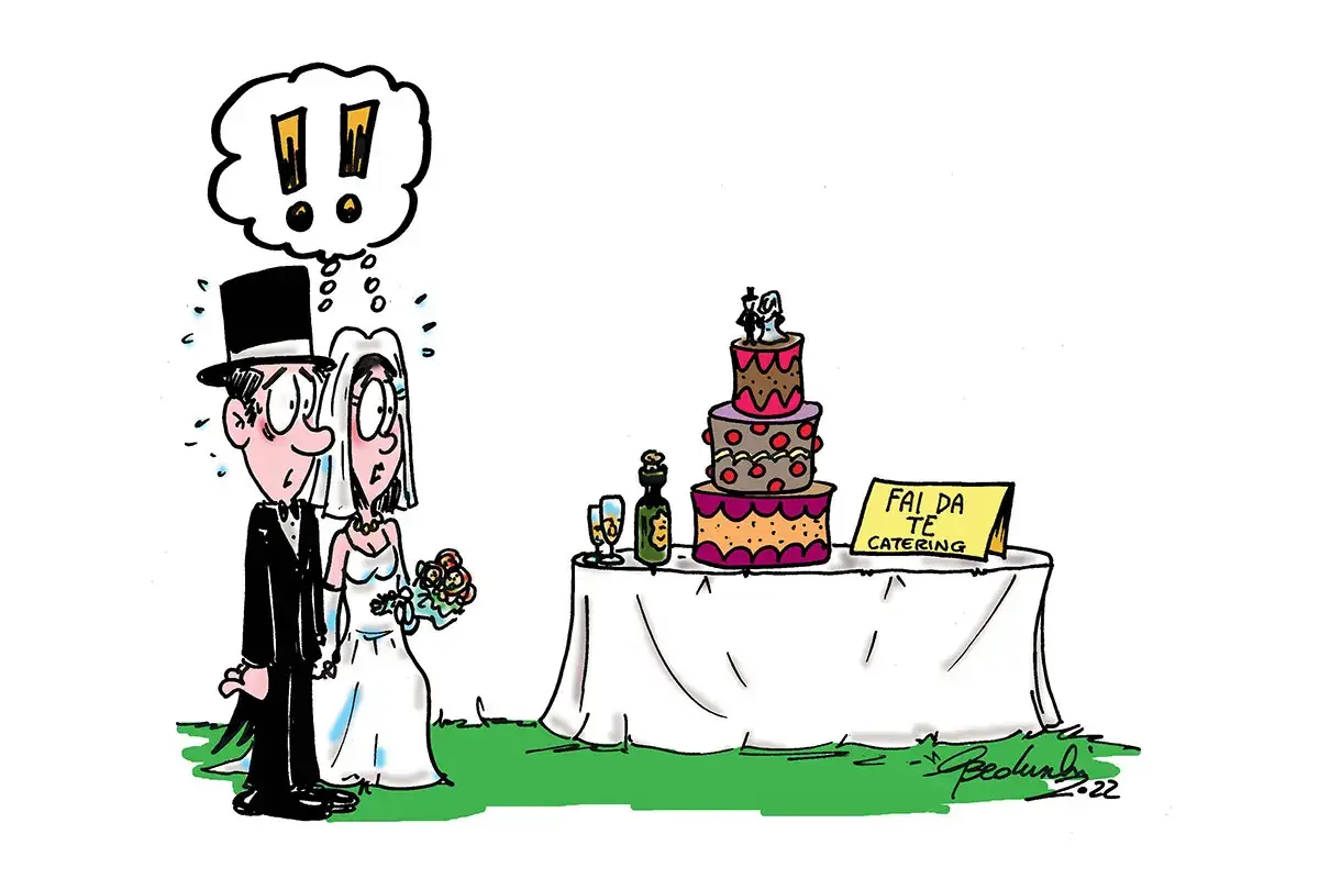 Il catering deve ripartire a giugno