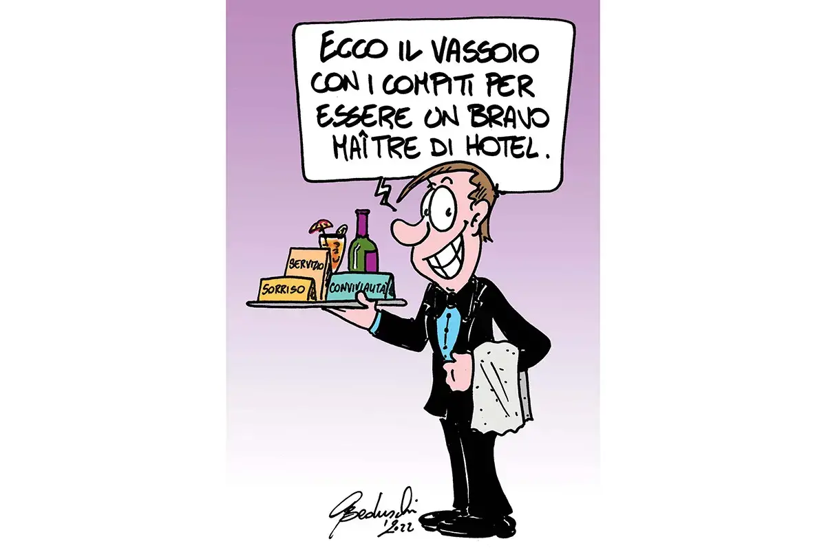 L'importanza delle persone L&rsquo;importanza di svolgere il ruolo del &ldquo;ma&icirc;tre d&rsquo;hotel
