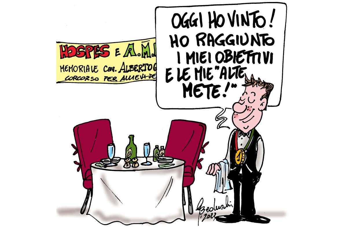 In memoria del cavalier Alberto Gozzi, Hosps e Amira organizzano un concorso sulla mise en place perfetta a tavola  Amira e Hospes insieme per un concorso per gli istituti alberghieri