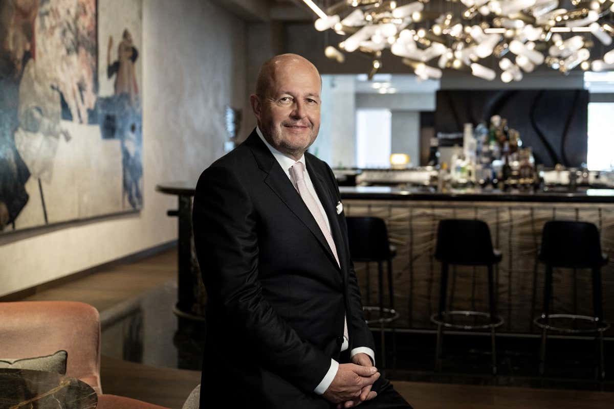 Gerhard Struger, direttore del Fairmont Golden Prague