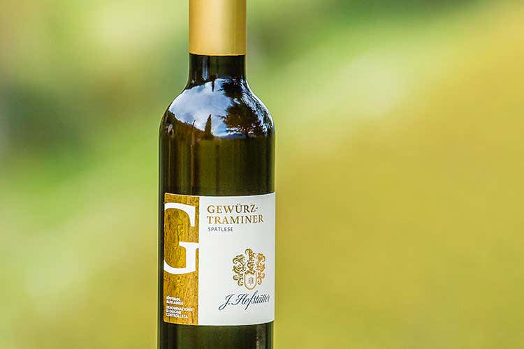 La Vendemmia Tardiva Spatlese - Gew&uuml;rztraminer Vandemmia Tardiva Nuova etichetta firmata Hofst&auml;tter
